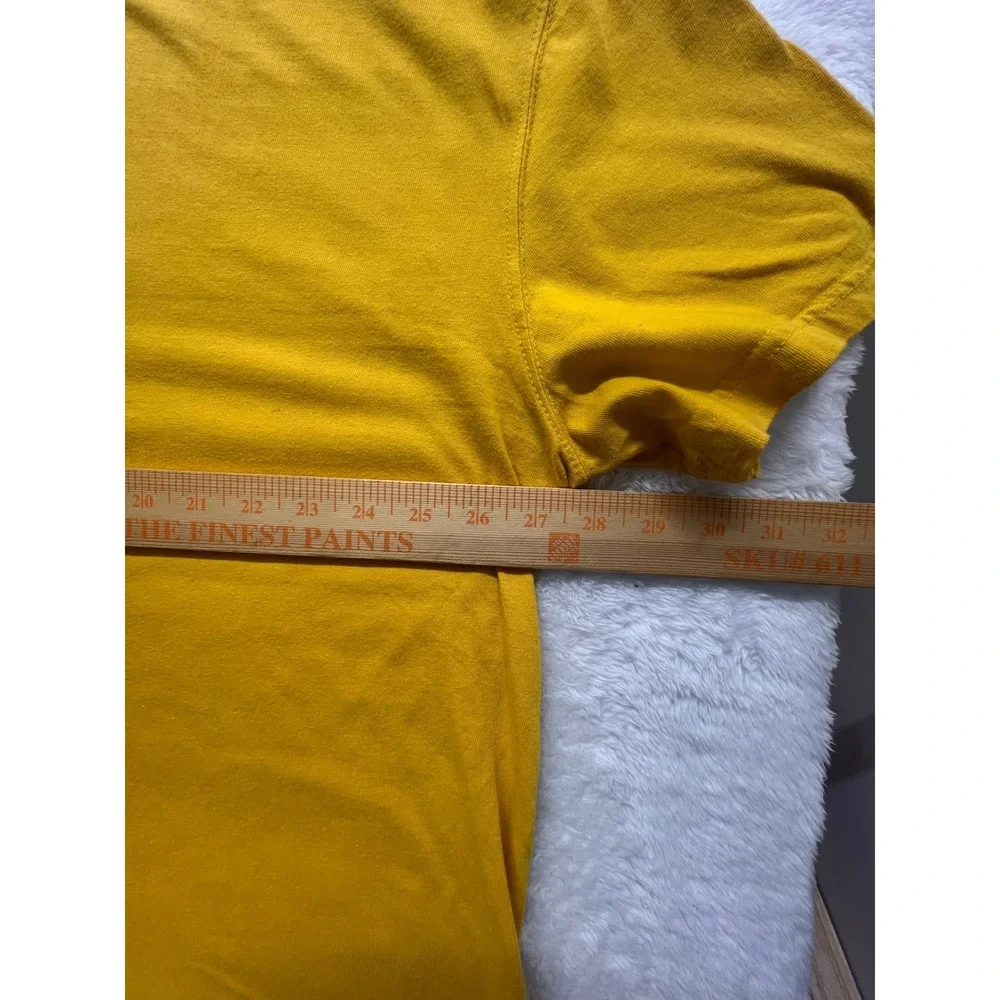 Champion Authentic Athleticwear Graphic T-Shirt Yellow Running Logo‎ 2XL - Picture 6 of 7